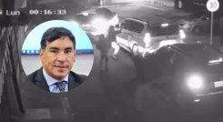 (Video) Magistrado del CNE fue víctima de intento de atraco y embestida a su vehículo en Bogotá