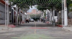 Manzana 40 del barrio Aniversario