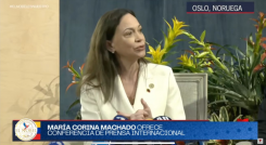 Maria Corina en Oslo