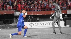 Ramiro Sánchez, arquero del Cúcuta Deportivo. 