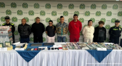 Cae red de contrabandistas de mercancías asiáticas. Seis eran ciudadanos chinos, dos colombianos.