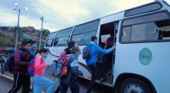 En el Concejo de Ocaña avalan la iniciativa del transporte escolar desde el primer día de clases.
