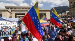 Migrantes venezolanos en Colombia