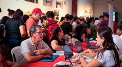   La actividad se desarrolló en la Biblioteca Pública Julio Pérez Ferrero. / Foto cortesía