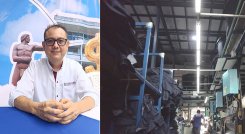 Raimundo Cáceres, director ejecutivo de la Corporación de Lavanderías y Tintorerías Industriales (Corpolavi). / Foto La Opinión