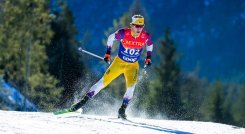 Fredrik Gerardo Fodstad de 25 años es una de las esperanzas de Colombia en las justas de invierno.
