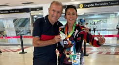 El técnico de atletismo Salas, falleció este viernes a la edad de 70 años.