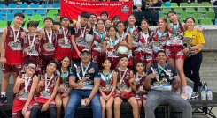 Los quintetos masculino y femenino de baloncesto se destacaron en el Festival de Festivales que se llevó a cabo en Medellín. 