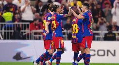 El Barcelona se dio un festín ante el Athletic de Bilbao en la Supercopa de España.
