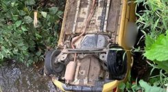 Hombre intentaba huir de sicarios y murió al caer en una cañada