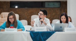 Ministro de Educación, Daniel Rojas Medellín. 