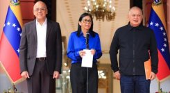 Los hermanos Rodríguez y Cabello han dejado de atacar a EEUU y a Trump en sus discursos