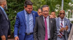 Hijo del presidente Petro fue víctima de hurto en Madrid: le robaron cadena de oro de $25 millones