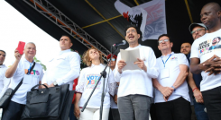 Iván Cepeda en Cúcuta.