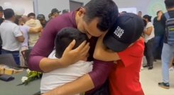 POLICÍAS LIBERADOS EN EL CATATUMBO YA SE REENCONTRARON CON SUS FAMILIAS