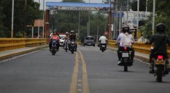 Paso fronterizo con normalidad