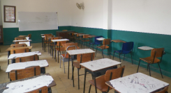 Así quedaron algunos salones de clases en Catatumbo.