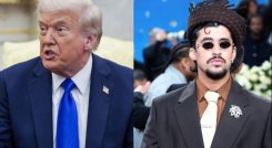 Trump dice que no asistirá al Super Bowl y que está en contra de Bad Bunny