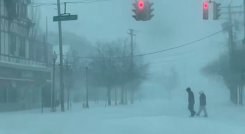 Tormenta de nieve en Estados Unidos. Foto @cesartv78