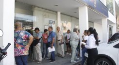 Las oficinas de NUEVA EPS en Cúcuta no dan abasto atiendiendo quejas por falta de medicamentos y citas/Foto Cortesía