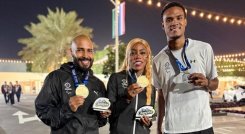 El paratletismo colombiano sobresale en Grand Prix de Paratletismo de Dubái.