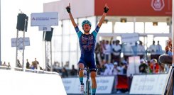 Antonio Tiberi triunfó en la tercera etapa  reina del UAE Tour.