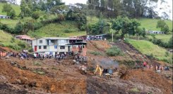 Deslizamiento de tierra en Nariño tras fuertes lluvias deja 7 muertos