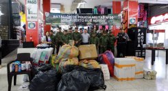 Ejército y Alejandría se unieron en campaña solidaria
