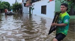 Lluvias en Córdoba. / Foto: Cortesía de El Colombiano 