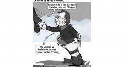 La visita de Petro a Trump