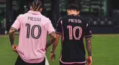 Messi y Maluma