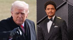Trump amenaza con demandar a Trevor Noah por broma sobre la isla de Epstein