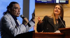 SE ‘CALIENTA’ PELEA ENTRE PALOMA VALENCIA Y GUSTAVO BOLÍVAR