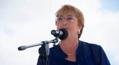 Expresidenta de Chile Michelle Bachelet