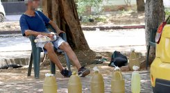 Pimpineros. / Foto Carlos Ramirez-La Opinión