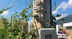 Conexiones ilegales de energía. / Foto archivo