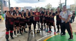 El quinteto de Villa del Rosario se lució en Vegachí en la final del Torneo Mil Ciudades.