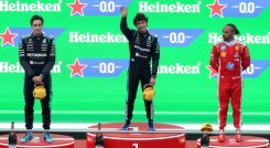 El italiano Kimi Antonelli (Mercedes) de 19 años, hace historia en la Gran Carpa del automovilismo Mundial.