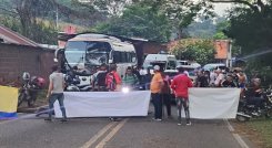 CIERRE VIAL POR PARO ARROCERO 