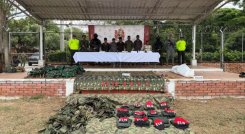 El operativo militar se desarrolló en la vereda La Conquista y permitió neutralizar a 14 integrantes de la estructura, según el Ministerio de Defensa.