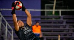 Federico Abadía, arquero del Cúcuta Deportivo. 