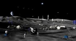 Este es el plan de la NASA para construir la primera colonia humana en la Luna