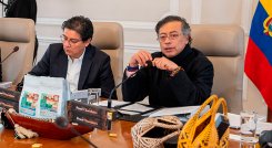 Presidente Petro en el Consejo de Ministros 