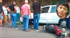 Accidente de tránsito. / Foto Cortesía