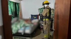 encontraron a sus papás muertos