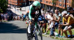 El juvenil Paul Seixas (Decathlon), sorprendió en el inicio de la Vuelta Itxzulia 2026.