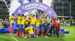 La selección Colombia Sub-17 que dirige el técnico Fredy Hurtado hizo historia en Paraguay.