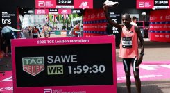 El africano Sabastian Sawe, hace historia en las carreras de largo aliento.