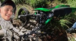 Accidente Jostin Ramírez