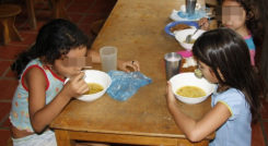 Desnutrición infantil en Colombia.